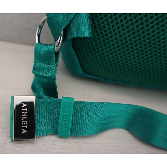 Athleta 533786-14 Women's Emerald Green Excursion Mini Belt Bag - Picture 7 of 11